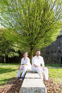 Elke Haider und Reinhard Denk, Klima-Manager im Krankenhaus Braunau.